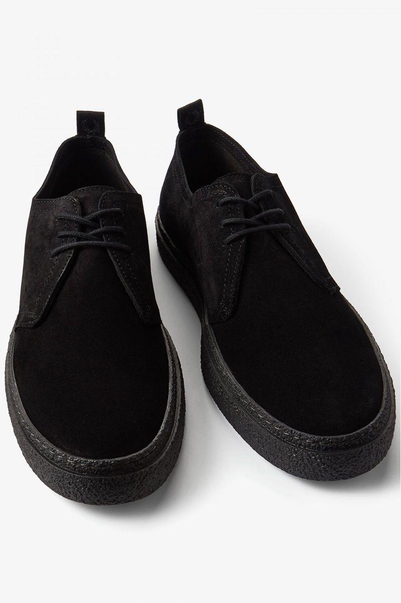 Black Fred Perry Linden Men's Shoes | PH 1149AHKP